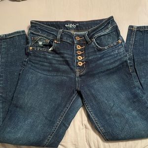 Edgely high-rise skinny jeans